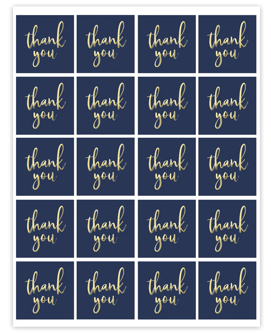 Thank You stickers for your amazon and noon orders